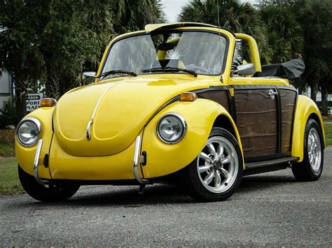 Yellow Volkswagen Beetle With 3001 Miles Available Now Classic