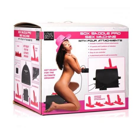 Lovebotz Saddle Pro Rideable Sex Machine With 4 Attachments Sex Toys And Adult Novelties Adult