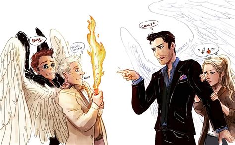 Its 4am And I Cant Let Go Of This Crossover Goodomens