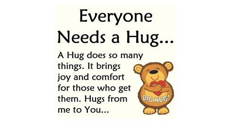Everyone Needs A Hug