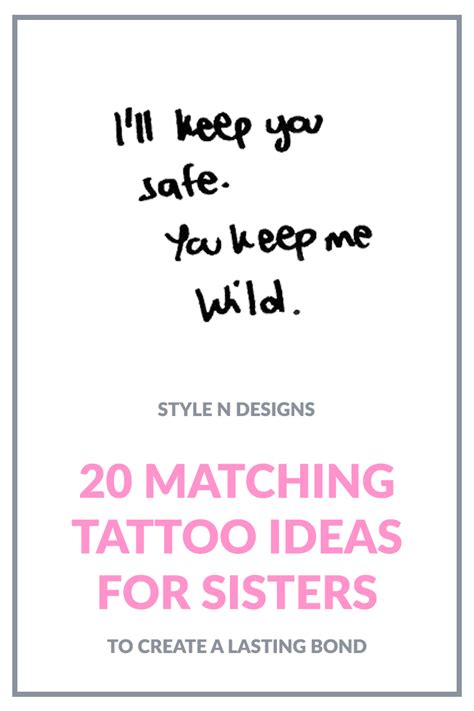 20 Matching Tattoo Ideas For Sisters To Create A Lasting Bond Page 8