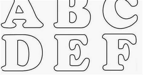 Es un trabajo vital, para los niños, incorporar cada una de las abecedarios bonitos para imprimir. Atividade para imprimir: Lindos moldes de letras para ...