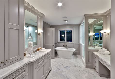 Modern Luxury Master Bath With Marble Master Bathroom Design Luxury