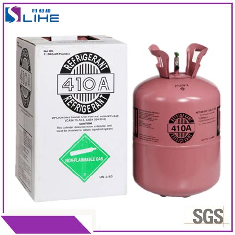 Household Air Conditioning R410a Refrigerant Gas Cylinder Price China