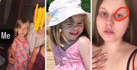 All The Evidence Girl Who Thinks Shes Madeleine Mccann Has Shared