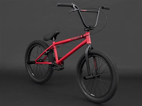 Flybikes Electron 2017 Bmx Bike Flat Red Lhd Kunstform Bmx Shop