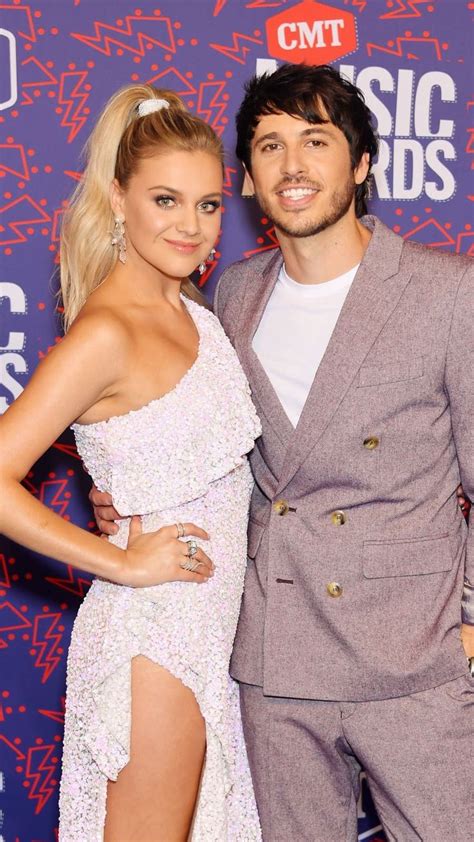Kelsea Ballerini And Morgan Evans Attend The 2019 Cmt Music Award At
