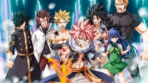 Download Anime Lead Characters Fairy Tail Wallpaper 1280x720 Hd