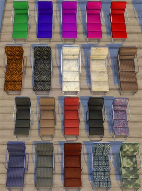 Functional Lounge Chair By Esmeralda At Mod The Sims Sims 4 Updates