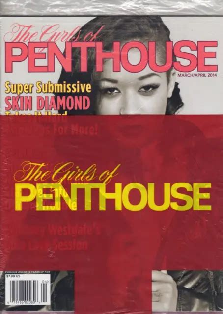 skin diamond whitney westgate girls of penthouse magazine march april 2014 new £59 21 picclick uk