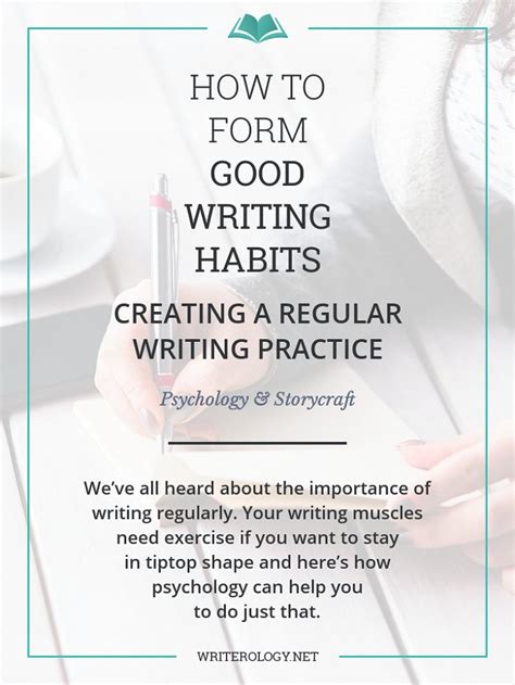 How To Form Good Writing Habits
