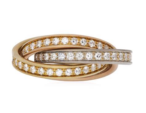 Cartier Trinity Diamond Ring Christies