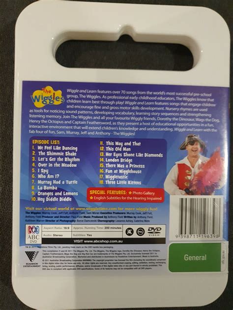 The Wiggles Rare Dvd Wiggle And Learn Grelly Usa