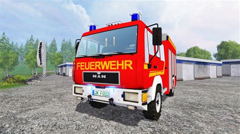 Man M12222 Feuerwehr Für Farming Simulator 2015