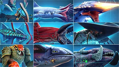 All Leviathan All Creature In Subnautica Below Zero Youtube