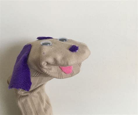 How To Make A Dog Sock Puppet 20 Steps Instructables