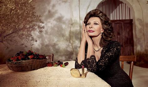 Sophia Loren X Dolce And Gabbana Lipstick Campaign