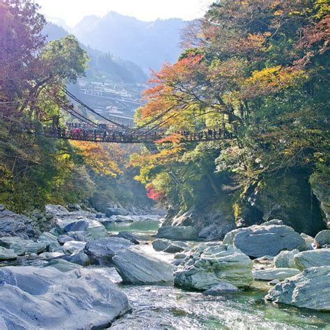 Visit Japan The Iya Valleys Location Deep In The Mountains Of