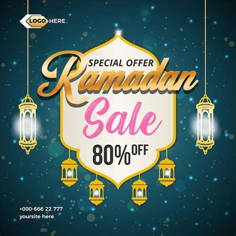 Premium Vector Ramadan Sale Banner