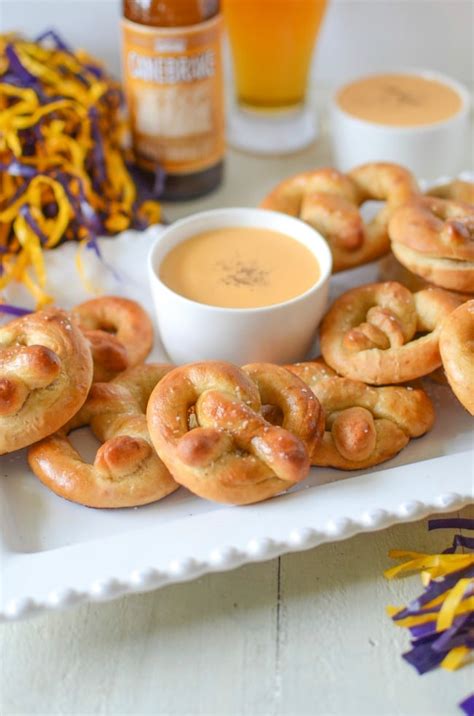 Pretzels And Beer Cheese Dip Aimee Broussard And Co