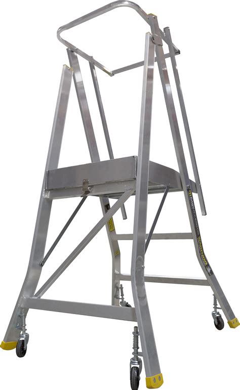 Platform Ladders - Spring-Wheel | Platform Ladders | Astrolift