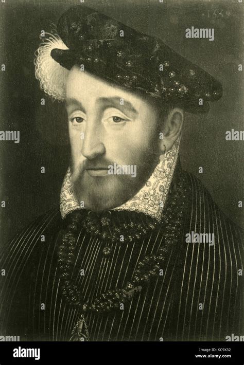 Portrait Of Henry The Ii King Of France Painting By Francis Clouet