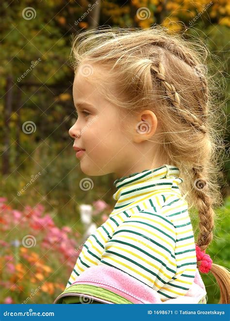 The Childs Profile Royalty Free Stock Photography