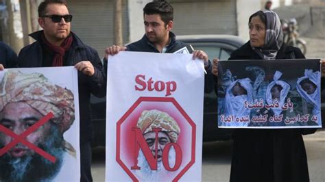 فضل الرحمن کے خلاف کابل میں مظاہرے Bbc News اردو