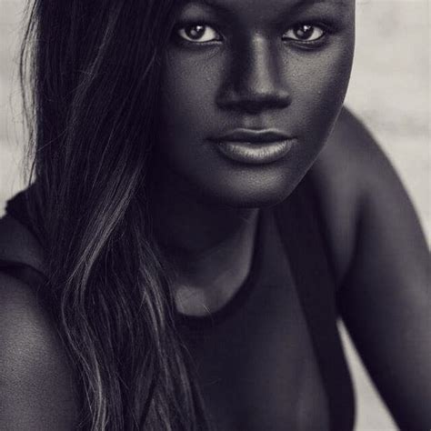 The Darkest Model In The World Khoudia Diop Black African Reckon