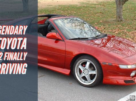 Toyota Mr2 Legend Is Coming Back With A Bang