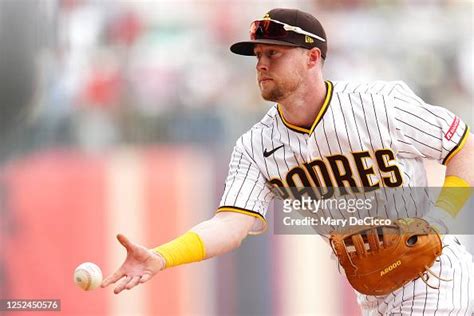 Jake Cronenworth Of The San Diego Padres Makes A Play During The Game