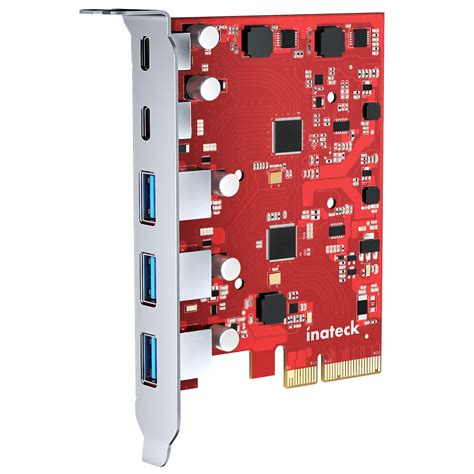 Buy Inateck Pcie To Usb 32 Gen 2 Card With 20 Gbps Bandwidth 3 Usb