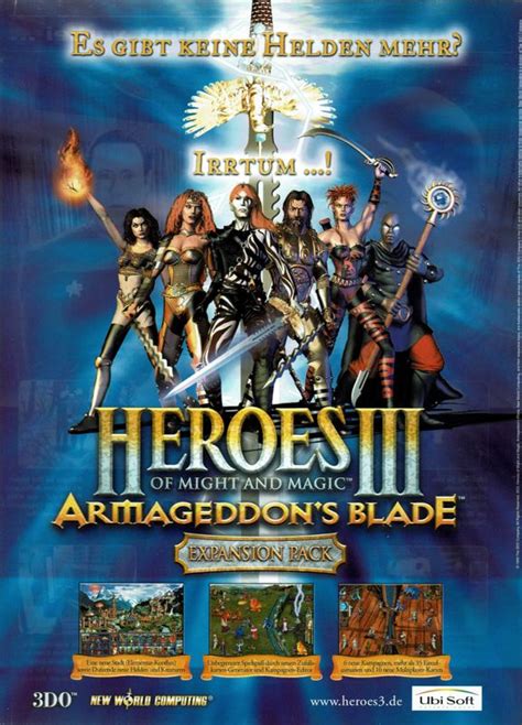 Heroes Of Might And Magic Iii Armageddons Blade Official Promotional