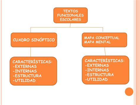 Mapa Conceptual De Textos Funcionales