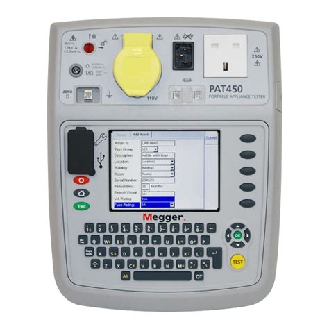If the esa is a member of a cluster, you must verify the other cluster member certificates and use the same method for each machine. Megger PAT450 Downloading Portable Appliance Tester ...