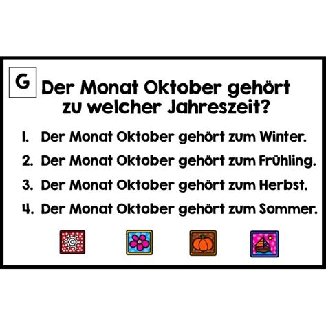 German Dates Days Months Seasons Freebie
