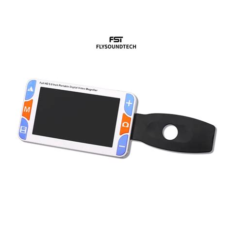 low vision aid 5 inch hd colorful lcd screen mini portable handheld video magnifier for visually