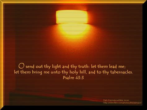 16 Daily Inspirational Bible Verse Psalm 43 3 Flickr