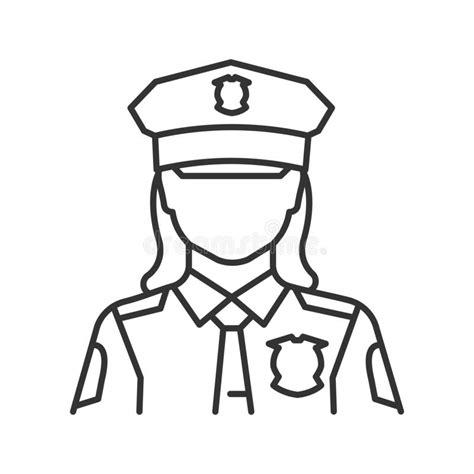 Police Woman Drawing Stock Illustrations 343 Police Woman Drawing