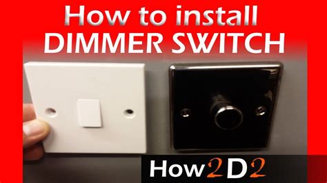 How To Change Light Switch To Dimmer Slide Course