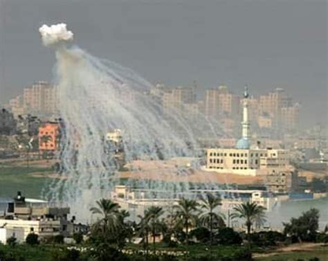 Israel Bedil Gaza Dengan Bom Fosfor Putih Boleh Menyebabkan Hangus
