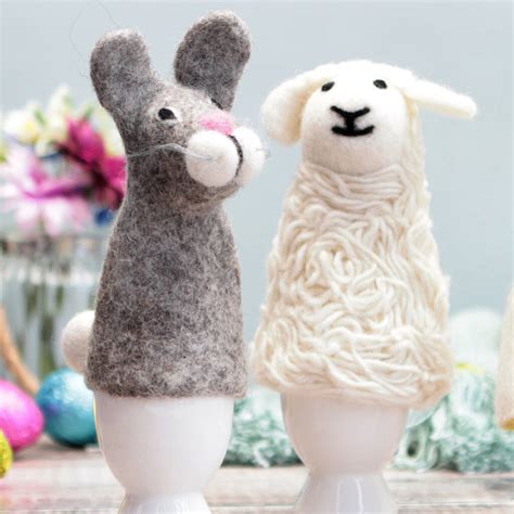 Felt Sheep Bunny Or Chick Egg Cosy By Postbox Party