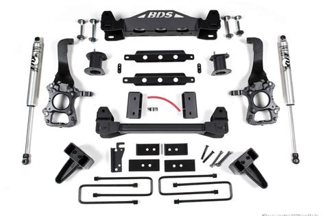 Bds 6 Lift Kit With 4 Rear Lift Block And Fox 20 Series Shocks For 15