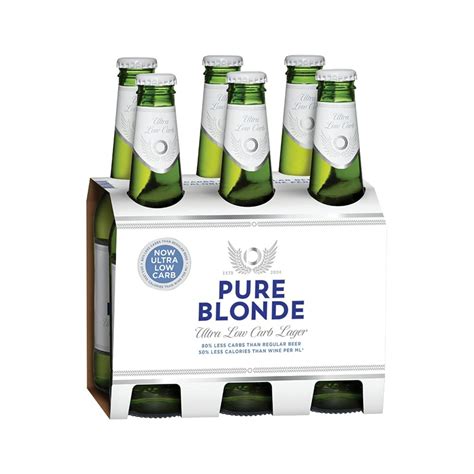 pure blonde bottle 355ml 6 pack web browser support