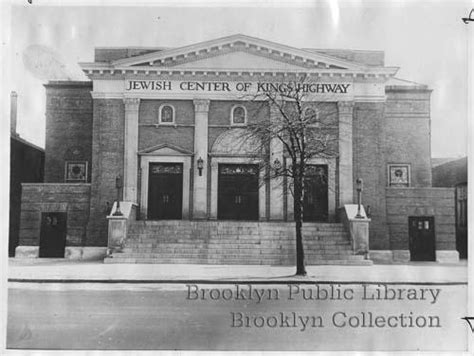 Jewish Center Of Kings Highway Brooklyn Visual Heritage