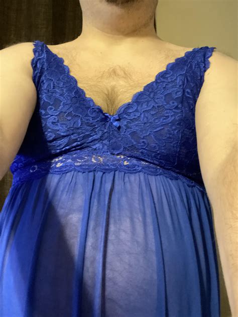New Blue Nightgown R Meninlacenightgowns