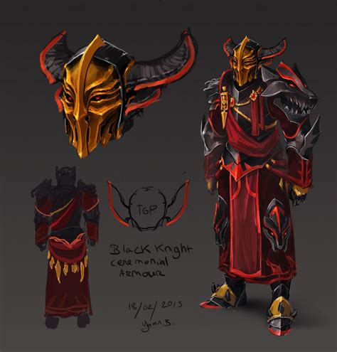 Black Knight Captains Armour The Runescape Wiki