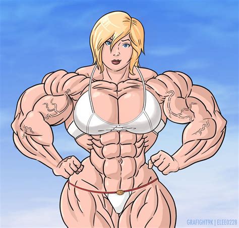 Cartoon Muscle Girls Xxx Porn