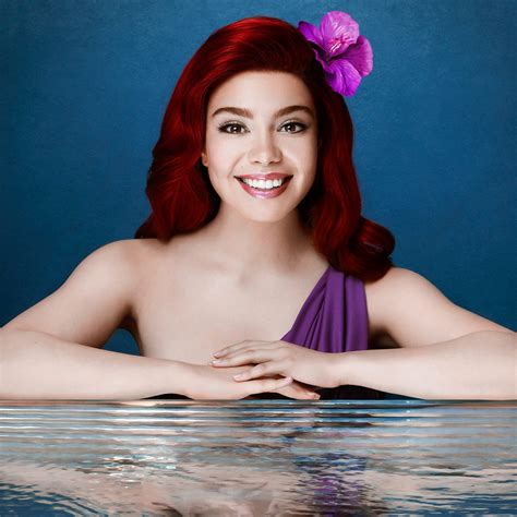 Little Mermaid Live Drops First Photos Of Aulii Cravalho As Ariel Teen Vogue