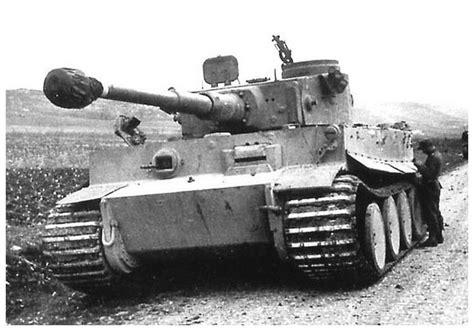 Tiger I Du Spzabt En Tunisie Tunisie Guerre Mondiale Char